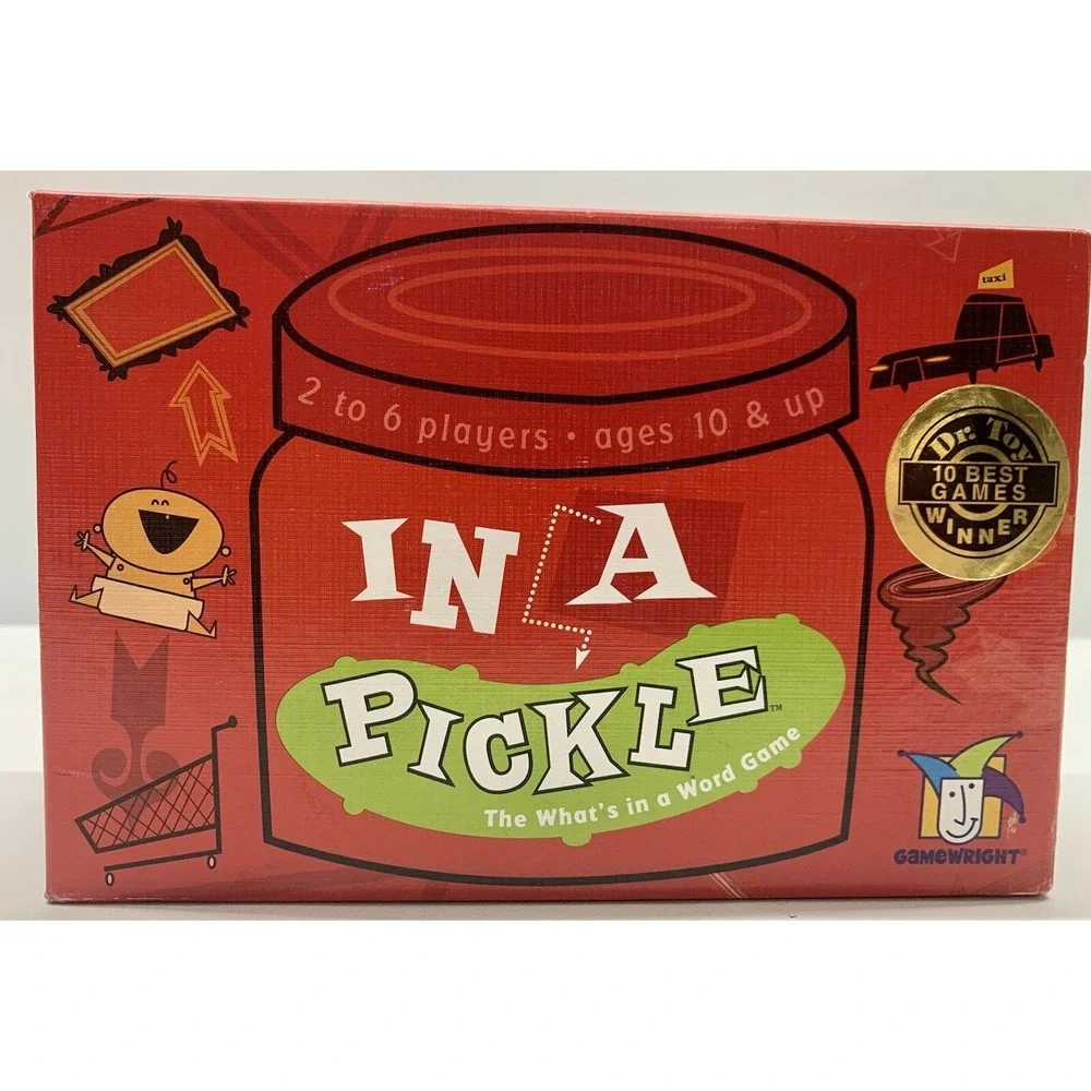 Game Wright In A Pickle - The What's in a Word Game 2-6 Players, Ages 10+
